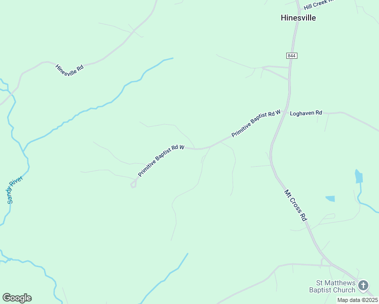 map of restaurants, bars, coffee shops, grocery stores, and more near 621 Primitive Baptist Road West in Dry Fork