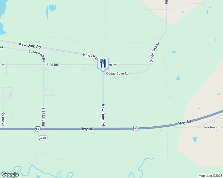 map of restaurants, bars, coffee shops, grocery stores, and more near 58 Osage Cove Road in Burbank