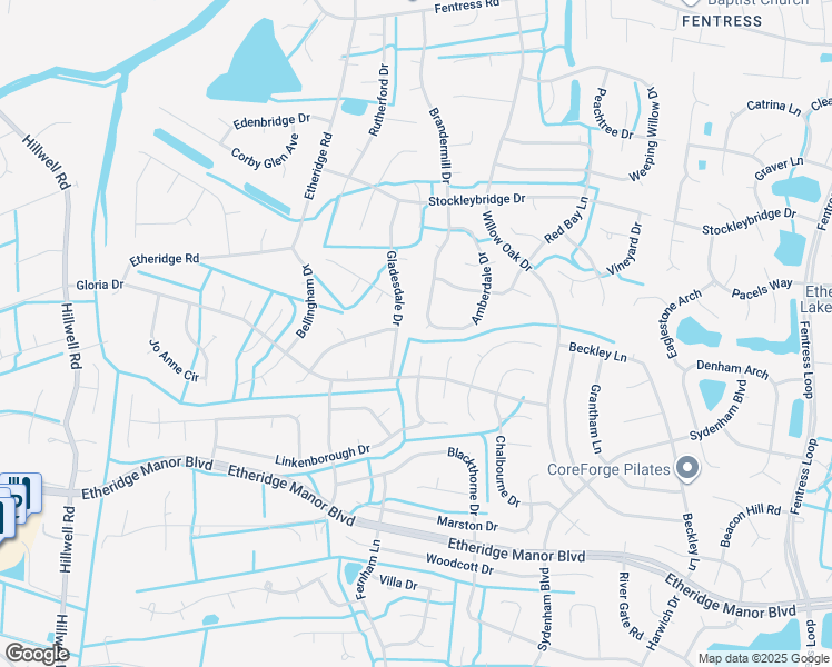 map of restaurants, bars, coffee shops, grocery stores, and more near 700 Farman Court in Chesapeake