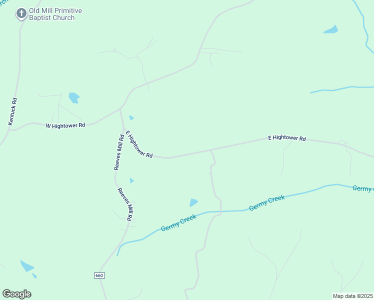 map of restaurants, bars, coffee shops, grocery stores, and more near 521 East Hightower Road in Sutherlin