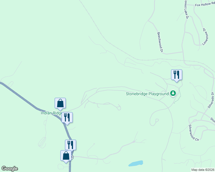 map of restaurants, bars, coffee shops, grocery stores, and more near 1705-1729 Cedar Ridge Way in Reeds Spring