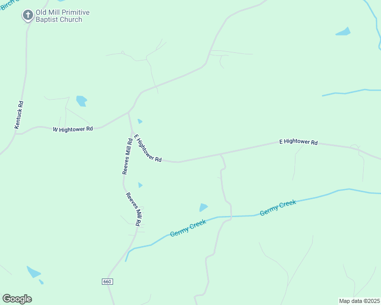map of restaurants, bars, coffee shops, grocery stores, and more near 493 East Hightower Road in Sutherlin