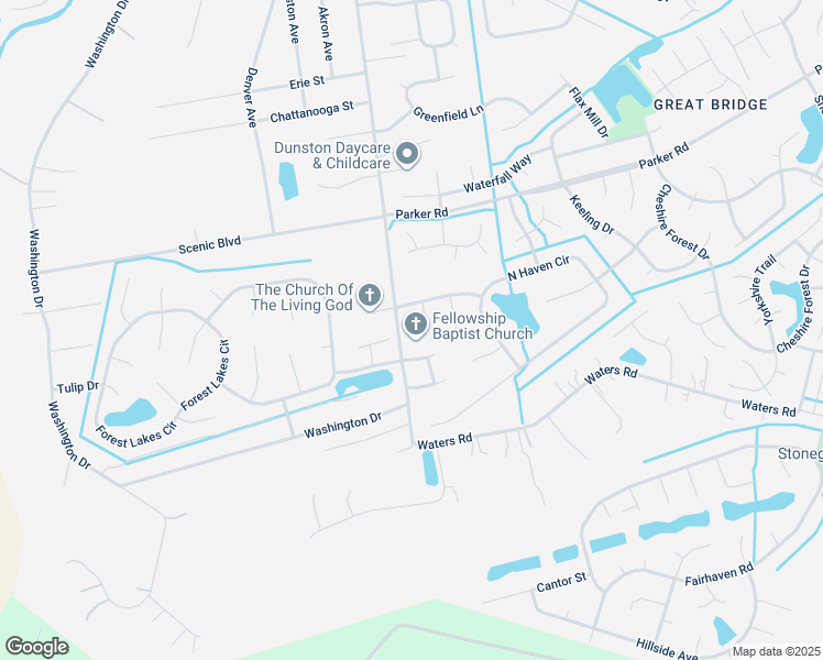 map of restaurants, bars, coffee shops, grocery stores, and more near 709 Rumford Court in Chesapeake