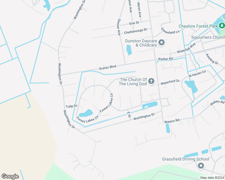 map of restaurants, bars, coffee shops, grocery stores, and more near 805 Forest Lakes Circle in Chesapeake