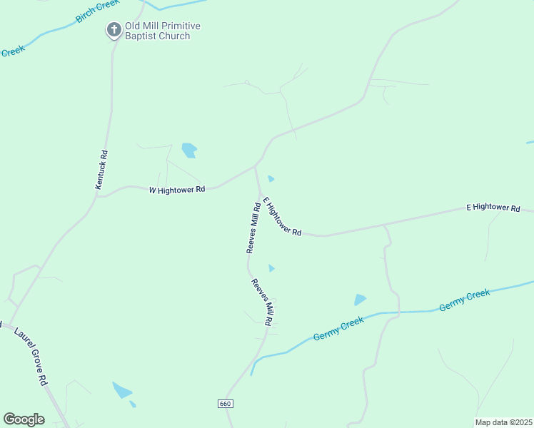 map of restaurants, bars, coffee shops, grocery stores, and more near 150 East Hightower Road in Sutherlin