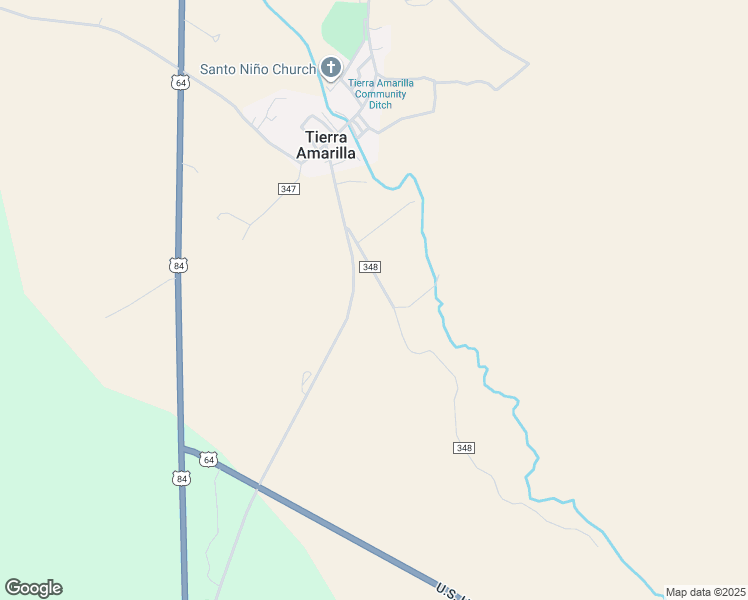 map of restaurants, bars, coffee shops, grocery stores, and more near 28 County Road 348 in Tierra Amarilla