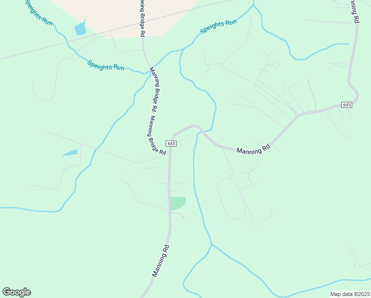 map of restaurants, bars, coffee shops, grocery stores, and more near 1540 Manning Road in Suffolk