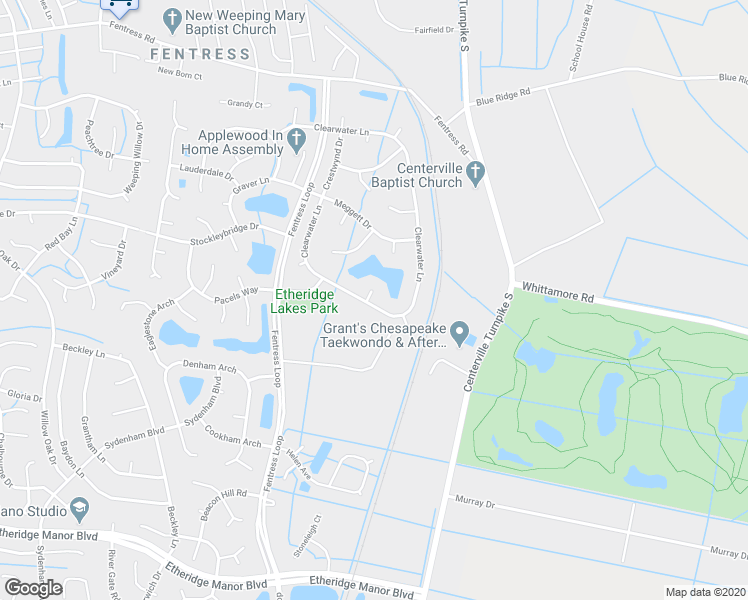 map of restaurants, bars, coffee shops, grocery stores, and more near 805 Morven Court in Chesapeake