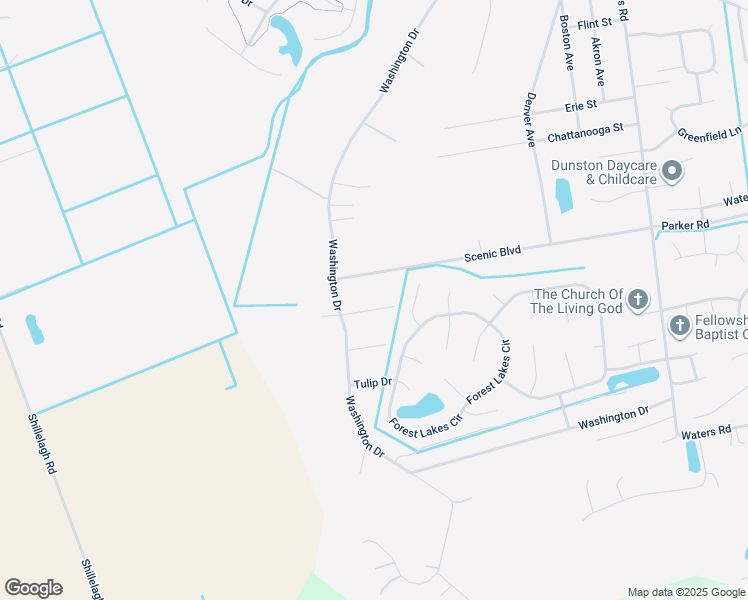 map of restaurants, bars, coffee shops, grocery stores, and more near 1013 Bluebird Drive in Chesapeake