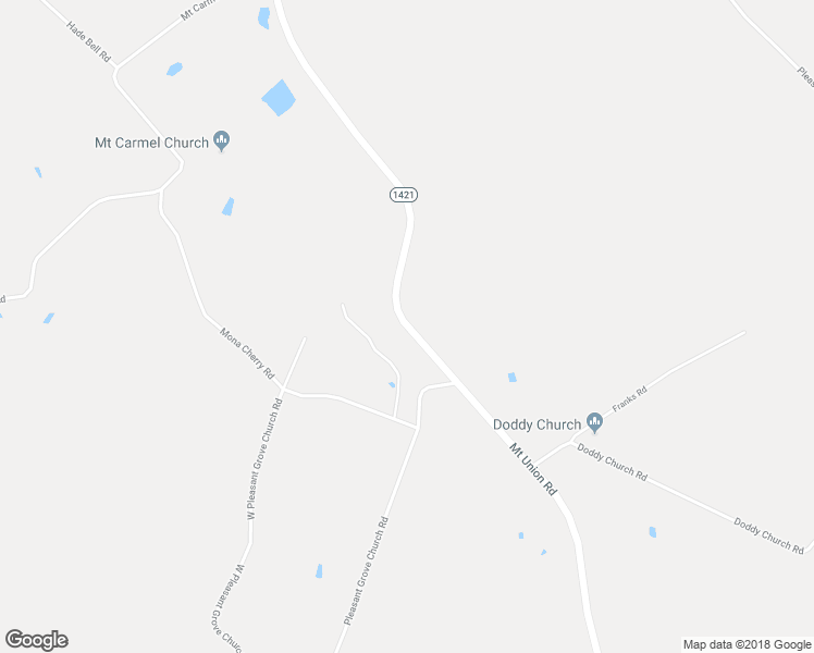 map of restaurants, bars, coffee shops, grocery stores, and more near Mount Union Road in Scottsville