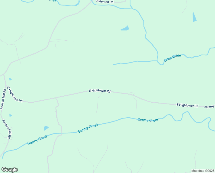 map of restaurants, bars, coffee shops, grocery stores, and more near 1097 East Hightower Road in Sutherlin