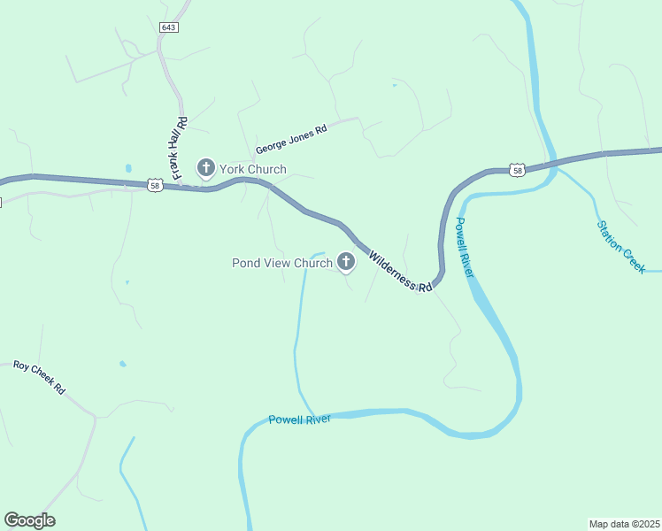 map of restaurants, bars, coffee shops, grocery stores, and more near Pond View Drive in Jonesville