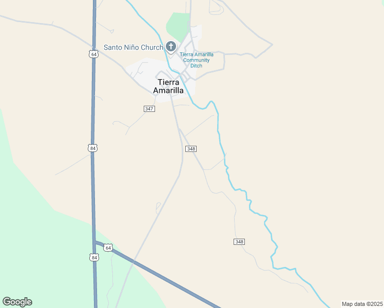 map of restaurants, bars, coffee shops, grocery stores, and more near 28 County Road 348 in Tierra Amarilla