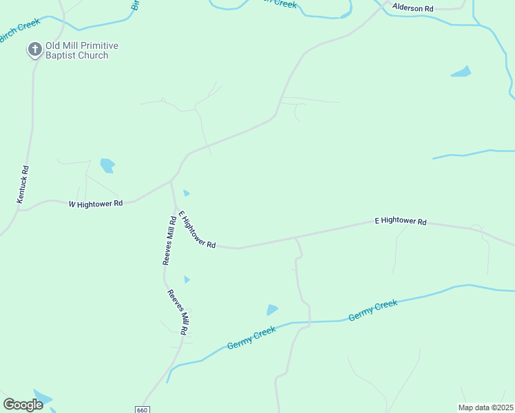 map of restaurants, bars, coffee shops, grocery stores, and more near 521 East Hightower Road in Sutherlin