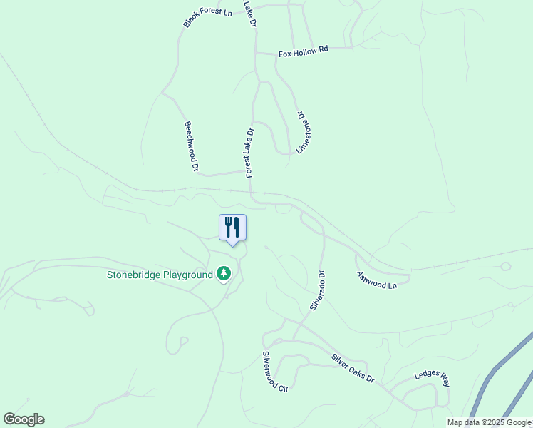 map of restaurants, bars, coffee shops, grocery stores, and more near 24 Baldknobber Drive in Branson West