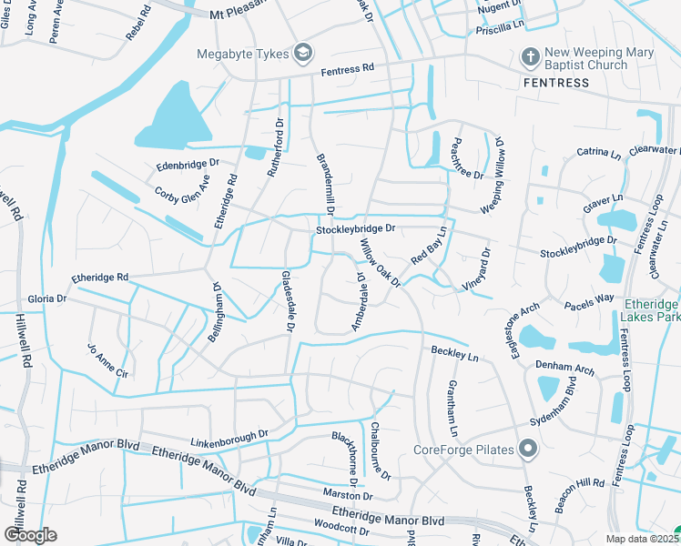 map of restaurants, bars, coffee shops, grocery stores, and more near 800 Greenspring Court in Chesapeake