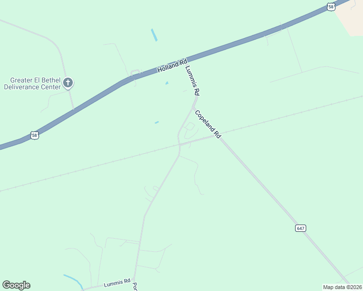 map of restaurants, bars, coffee shops, grocery stores, and more near 326 Lummis Road in Suffolk