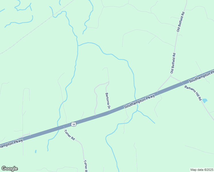 map of restaurants, bars, coffee shops, grocery stores, and more near 24100 Bertorna Drive in Drewryville