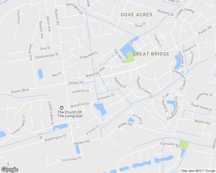 map of restaurants, bars, coffee shops, grocery stores, and more near 700 Tafton Way in Chesapeake