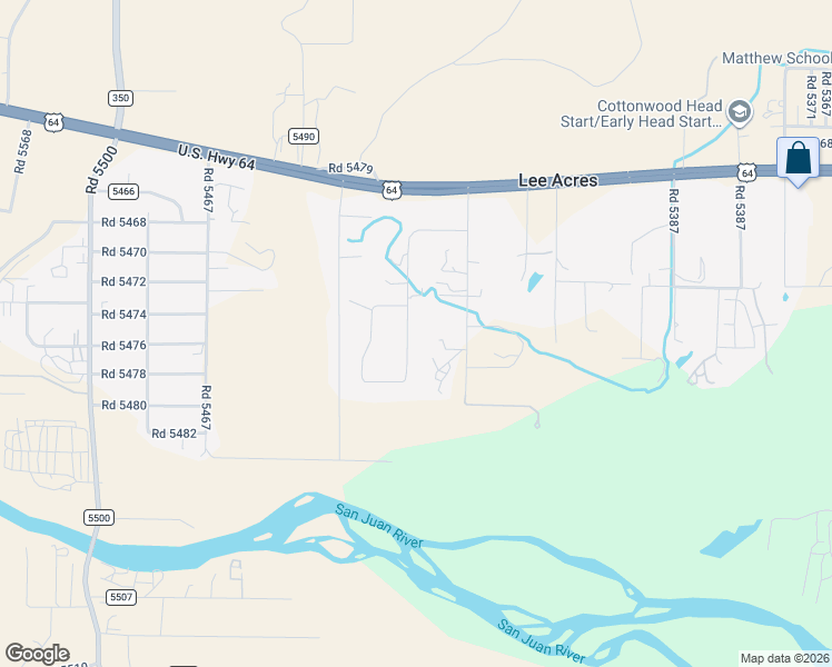 map of restaurants, bars, coffee shops, grocery stores, and more near 29 Road 5457 in Farmington