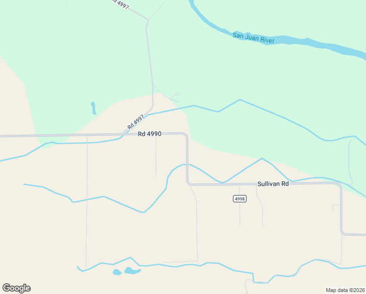 map of restaurants, bars, coffee shops, grocery stores, and more near 461 Road 4990 in Bloomfield