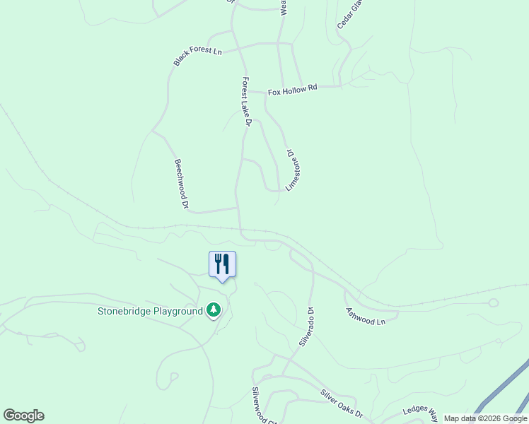 map of restaurants, bars, coffee shops, grocery stores, and more near 14 Beechwood Drive in Branson West