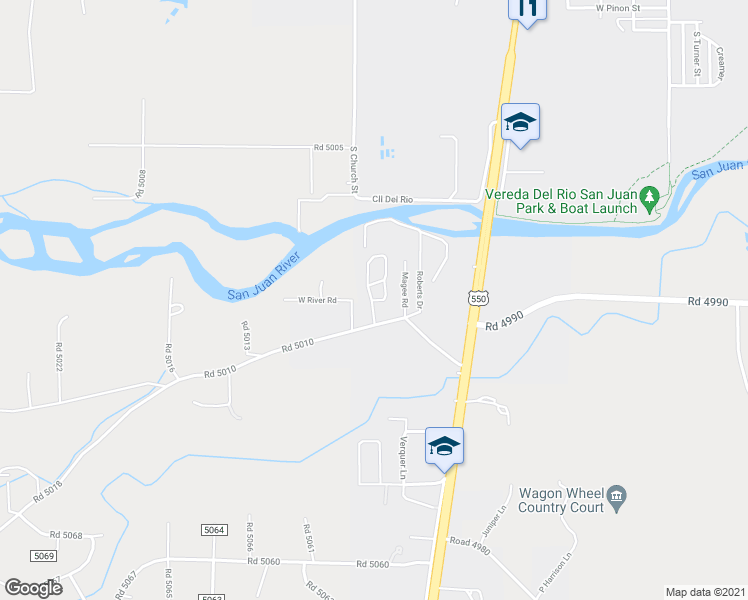 map of restaurants, bars, coffee shops, grocery stores, and more near 1301 Sanchez Lane in Bloomfield