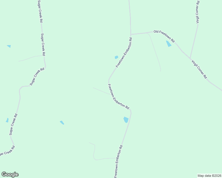 map of restaurants, bars, coffee shops, grocery stores, and more near 2122 Freetown-Emberton Road in Gamaliel