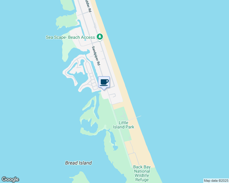 map of restaurants, bars, coffee shops, grocery stores, and more near 3700 Sandpiper Road in Virginia Beach