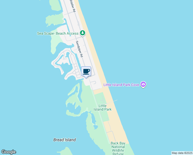 map of restaurants, bars, coffee shops, grocery stores, and more near 3700 Sandpiper Road in Virginia Beach