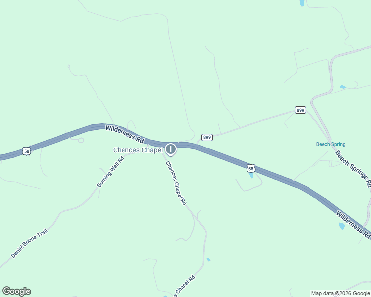 map of restaurants, bars, coffee shops, grocery stores, and more near 233 Beech Springs Road in Jonesville