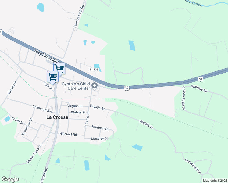map of restaurants, bars, coffee shops, grocery stores, and more near 578 East Pine Street in La Crosse
