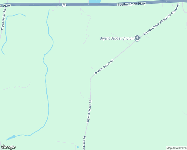 map of restaurants, bars, coffee shops, grocery stores, and more near 24017 Bryants Church Road in Capron