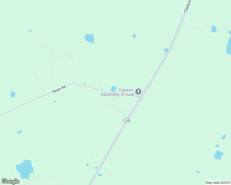 map of restaurants, bars, coffee shops, grocery stores, and more near 295 Seays Road in Trenton