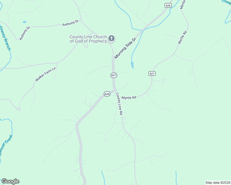 map of restaurants, bars, coffee shops, grocery stores, and more near 2698 South County Line Road in Patrick Springs