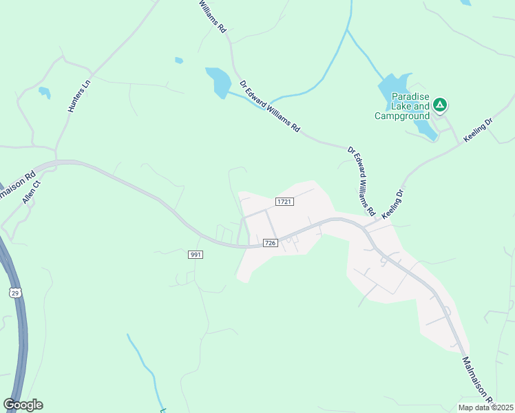 map of restaurants, bars, coffee shops, grocery stores, and more near 1097 Maison Drive in Blairs