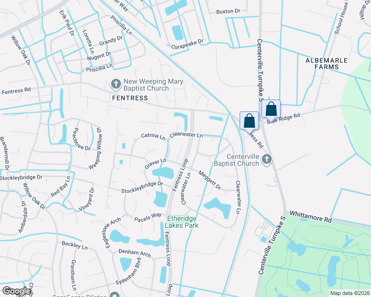 map of restaurants, bars, coffee shops, grocery stores, and more near 804 Dolph Circle in Chesapeake