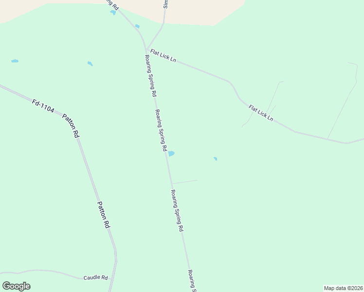 map of restaurants, bars, coffee shops, grocery stores, and more near 3040 Roaring Spring Road in LaFayette