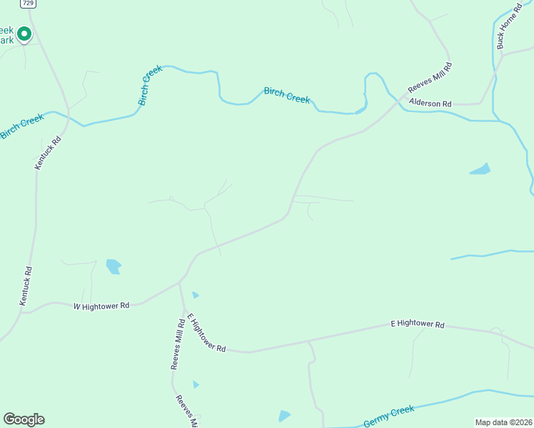 map of restaurants, bars, coffee shops, grocery stores, and more near 2540 Reeves Mill Road in Sutherlin