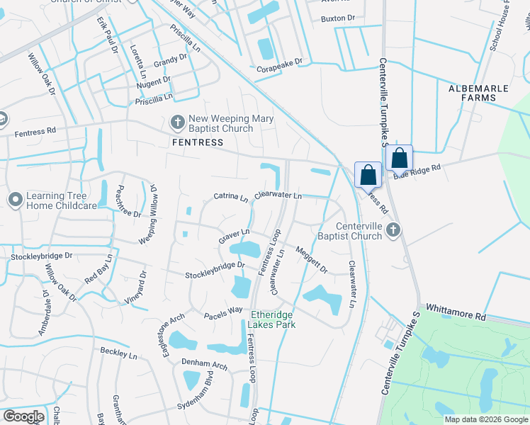 map of restaurants, bars, coffee shops, grocery stores, and more near 804 Dolph Circle in Chesapeake
