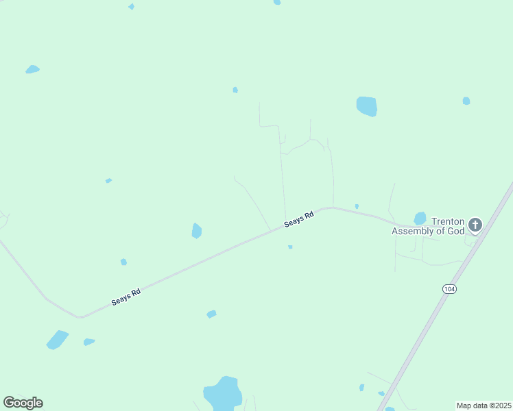 map of restaurants, bars, coffee shops, grocery stores, and more near Seay Rd in Trenton