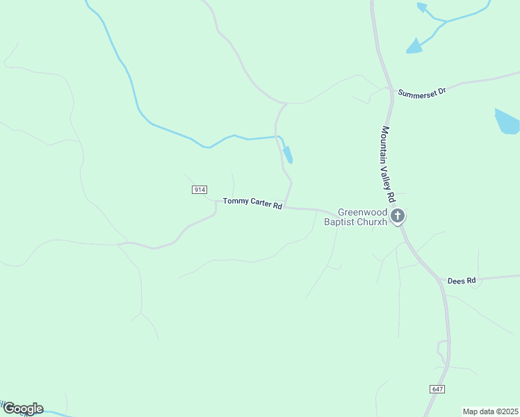 map of restaurants, bars, coffee shops, grocery stores, and more near Tommy Carter Road in Henry County