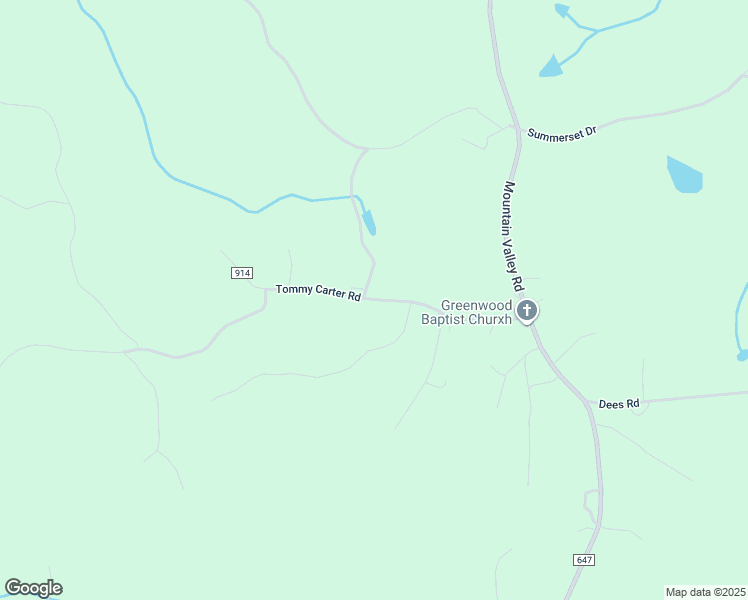 map of restaurants, bars, coffee shops, grocery stores, and more near Tommy Carter Road in Henry County