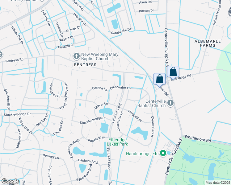 map of restaurants, bars, coffee shops, grocery stores, and more near 804 Dolph Circle in Chesapeake