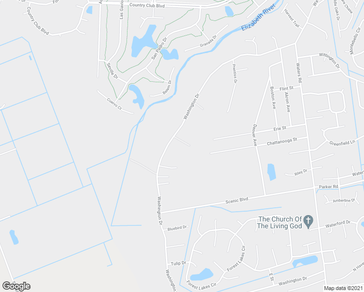 map of restaurants, bars, coffee shops, grocery stores, and more near 809 Washington Drive in Chesapeake