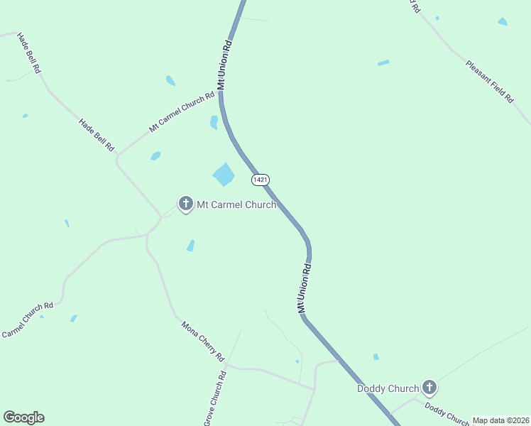 map of restaurants, bars, coffee shops, grocery stores, and more near Mount Union Road in Scottsville