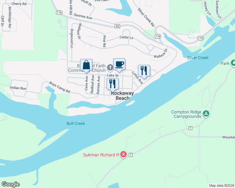 3038 State Highway 176, Rockaway Beach MO Walk Score