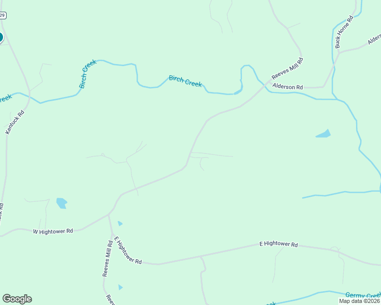 map of restaurants, bars, coffee shops, grocery stores, and more near 2540 Reeves Mill Road in Sutherlin