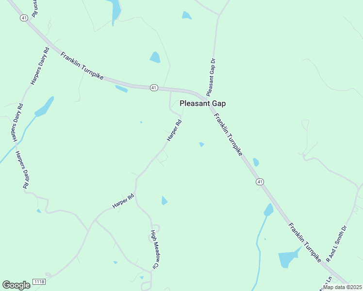 map of restaurants, bars, coffee shops, grocery stores, and more near 397 Harper Road in Dry Fork