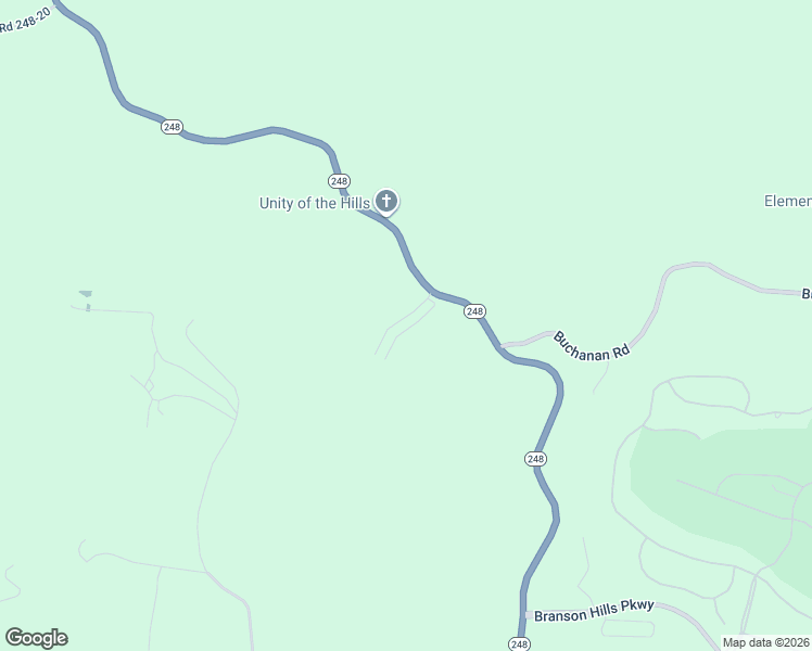 map of restaurants, bars, coffee shops, grocery stores, and more near 160 Toni Lane in Branson